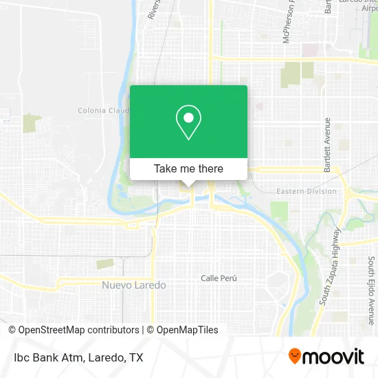 Ibc Bank Atm map