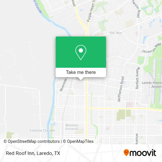 Red Roof Inn map