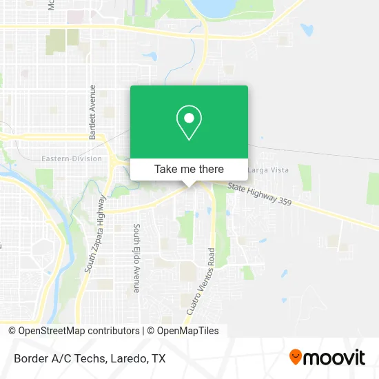 Border A/C Techs map
