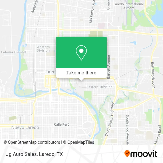 Jg Auto Sales map