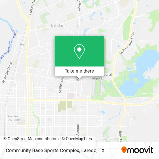Community Base Sports Complex map