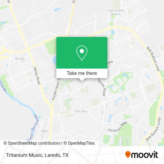 Tritanium Music map