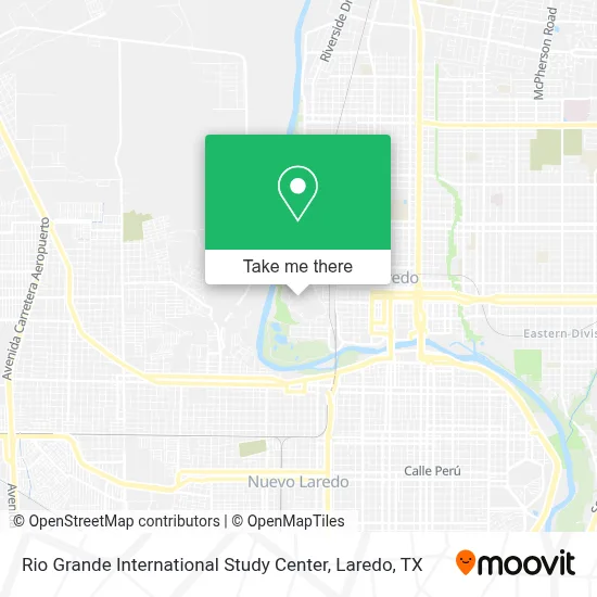 Rio Grande International Study Center map