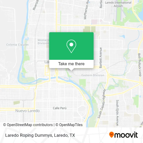 Laredo Roping Dummys map