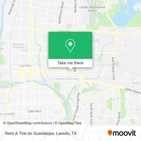 Rent A Tire on Guadalupe map
