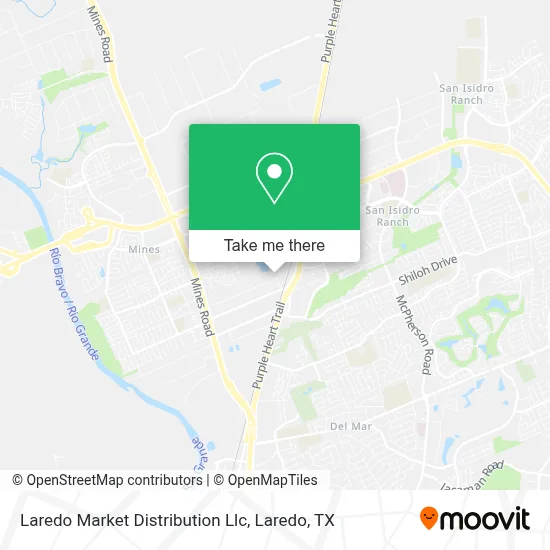 Laredo Market Distribution Llc map