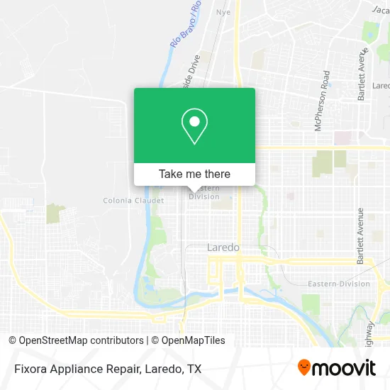 Fixora Appliance Repair map
