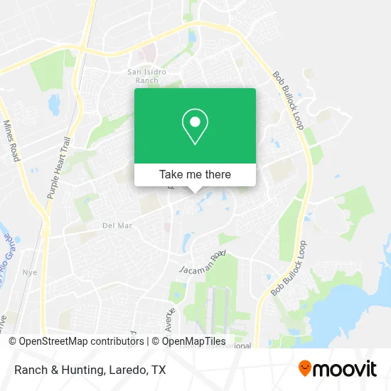 Ranch & Hunting map