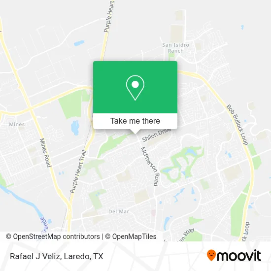 Rafael J Veliz map