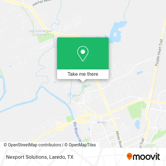 Nexport Solutions map
