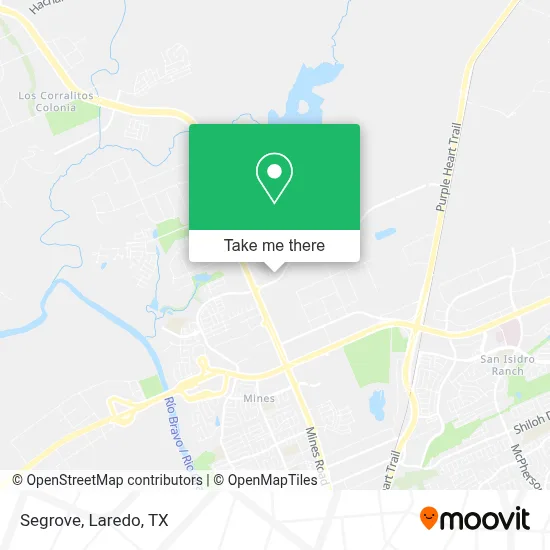 Segrove map