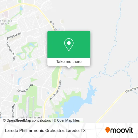 Laredo Philharmonic Orchestra map