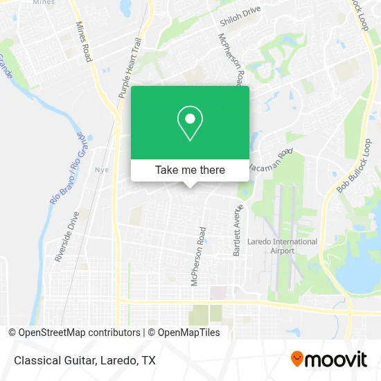Classical Guitar map