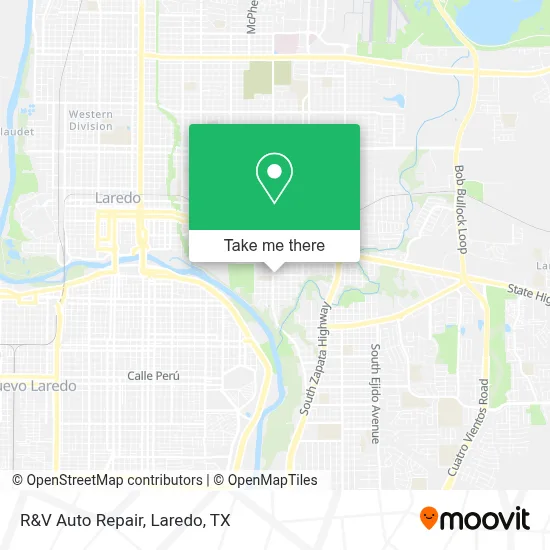 R&V Auto Repair map