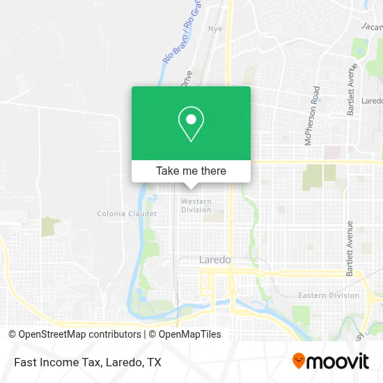 Fast Income Tax map