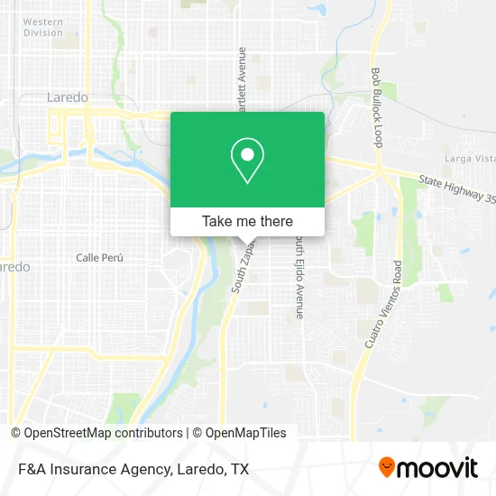F&A Insurance Agency map
