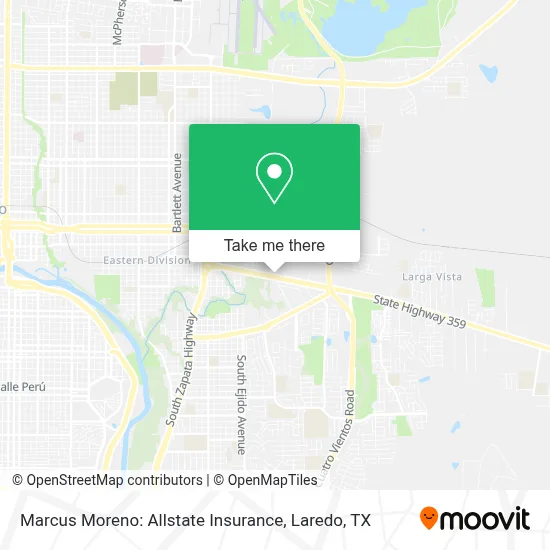 Marcus Moreno: Allstate Insurance map