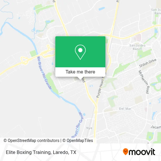 Elite Boxing Training map