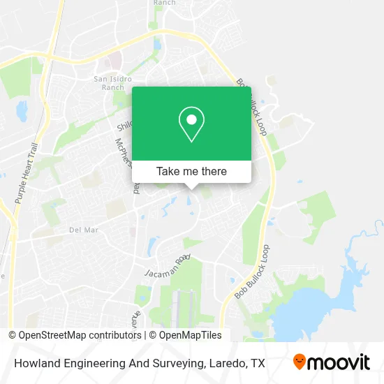 Howland Engineering And Surveying map