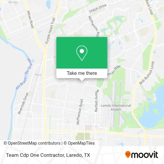 Team Cdp One Contractor map