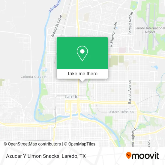 Azucar Y Limon Snacks map