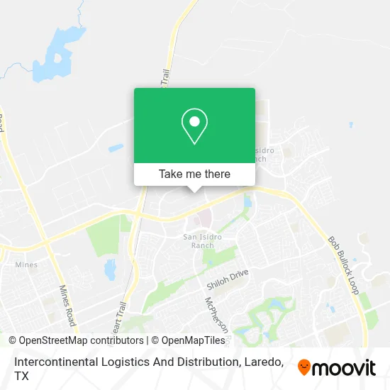 Intercontinental Logistics And Distribution map
