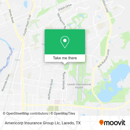 Americorp Insurance Group Llc map
