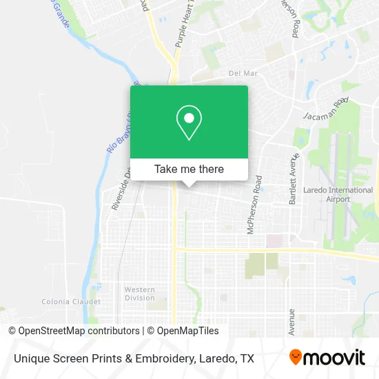 Unique Screen Prints & Embroidery map