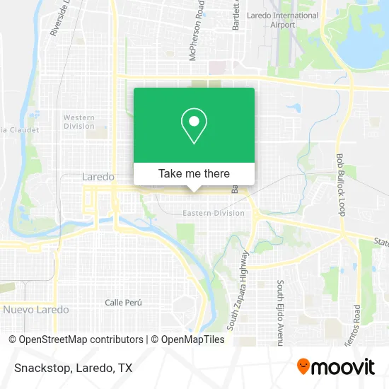 Snackstop map