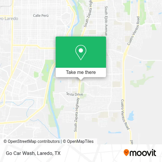 Go Car Wash map