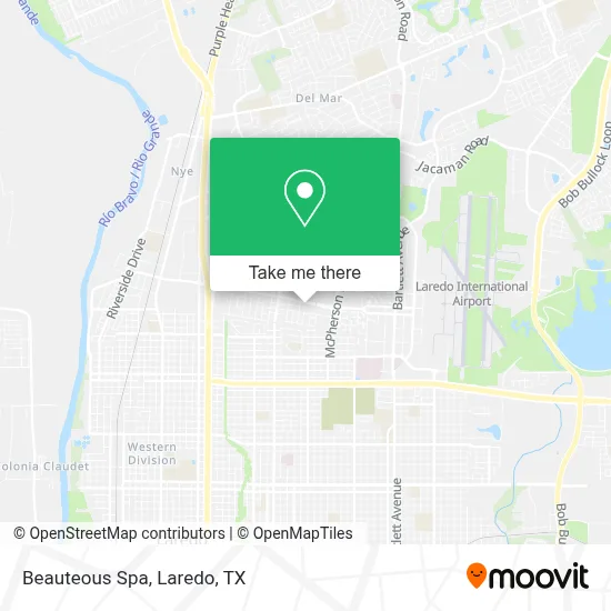 Beauteous Spa map