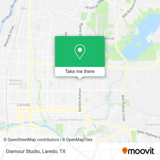 Glamour Studio map