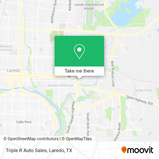 Triple R Auto Sales map