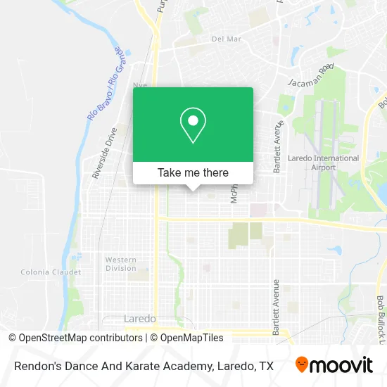 Rendon's Dance And Karate Academy map