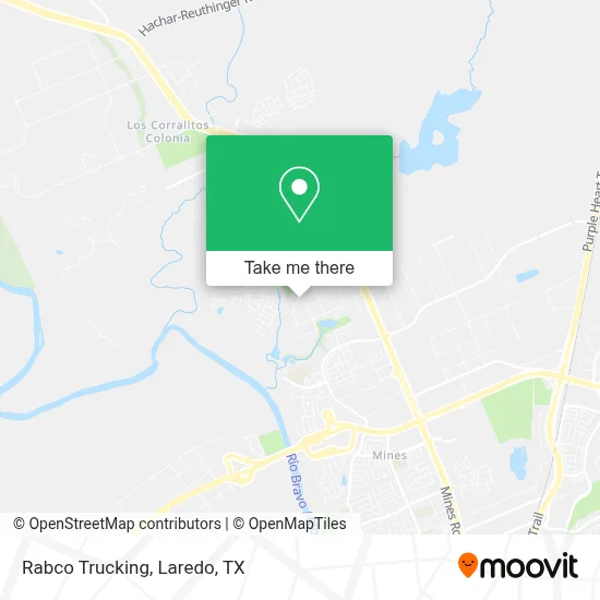 Rabco Trucking map