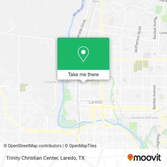 Trinity Christian Center map