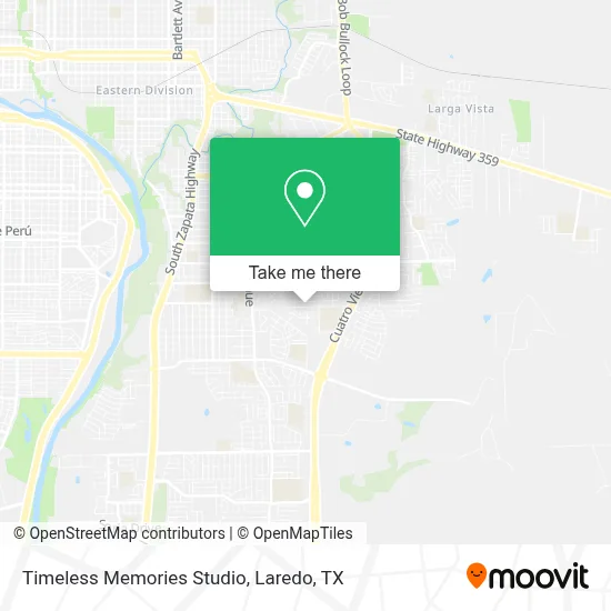 Timeless Memories Studio map