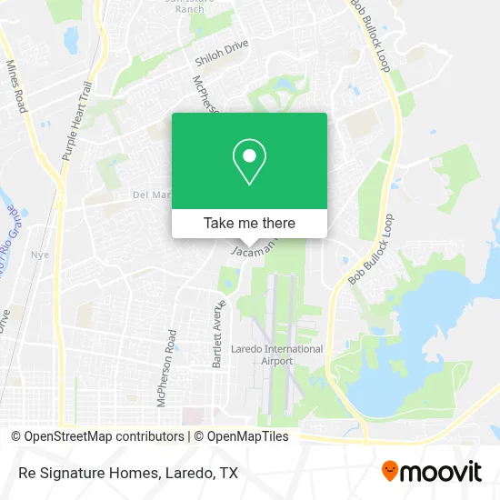 Re Signature Homes map