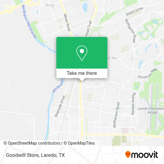 Goodwill Store map