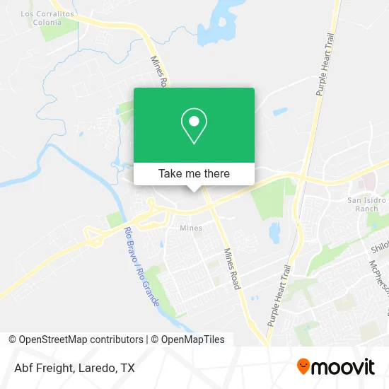 Abf Freight map