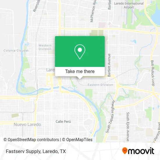 Fastserv Supply map