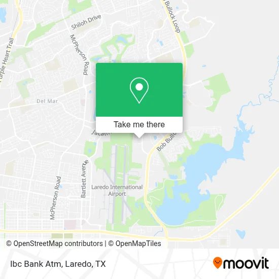 Ibc Bank Atm map