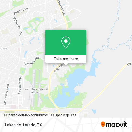 Lakeside map