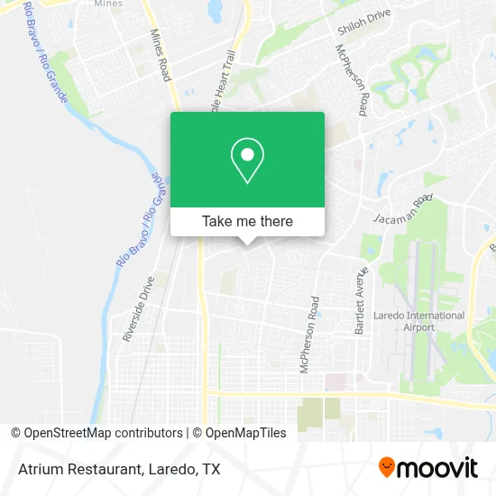 Atrium Restaurant map