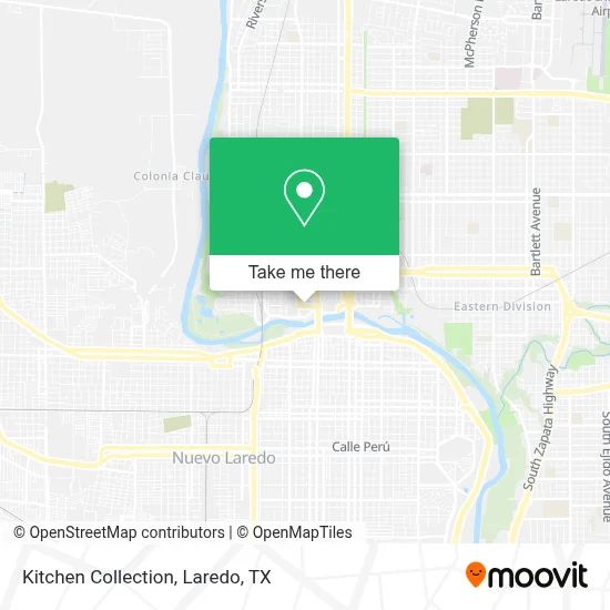 Kitchen Collection map