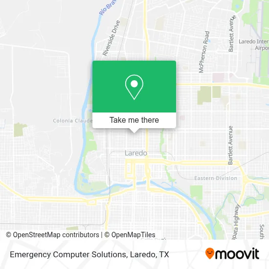 Emergency Computer Solutions map