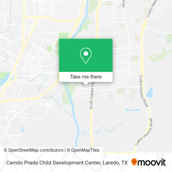 Camilo Prada Child Development Center map