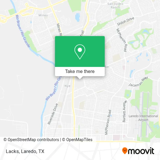 Lacks map