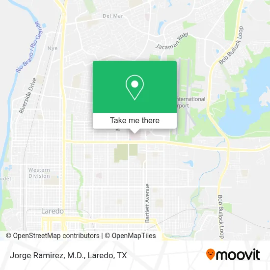 Jorge Ramirez, M.D. map