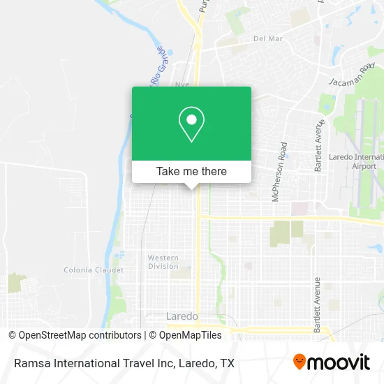 Ramsa International Travel Inc map
